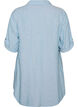 Tunika aus Leinen und Viskose mit A-Linie, Blau, Packshot image number 1