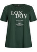 T-Shirt mit Print, Gr&uuml;n, Packshot image number 0