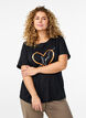 FLASH - T-Shirt mit Print, Schwarz, Model image number 0