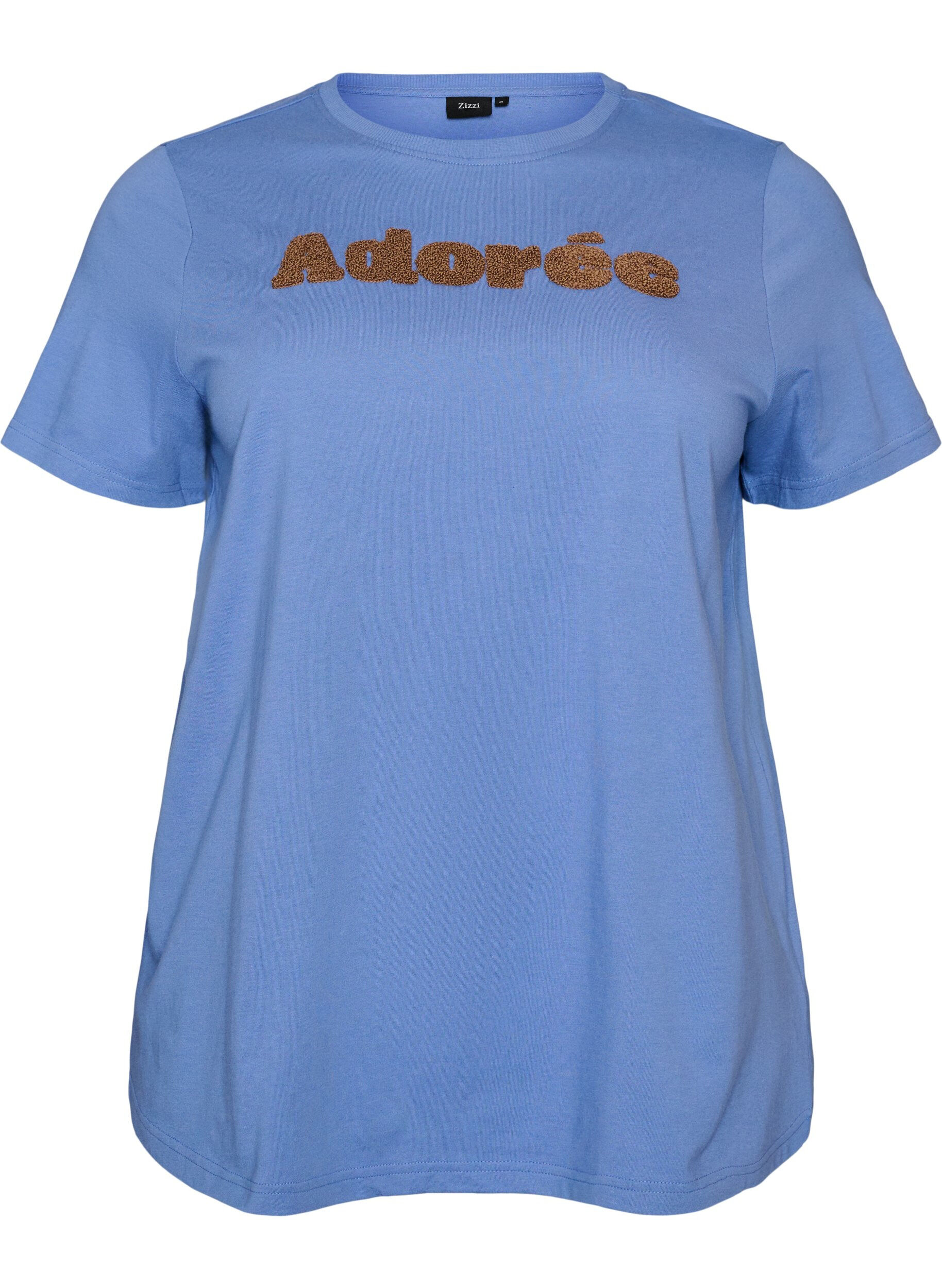 T-Shirt aus Bio-Baumwolle mit Frontprint