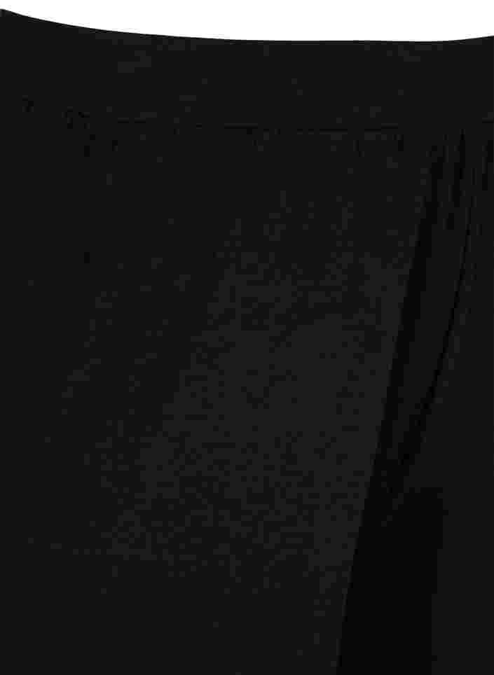 Lockere Schlafanzughose aus einer Baumwollmischung, Black, Packshot image number 2
