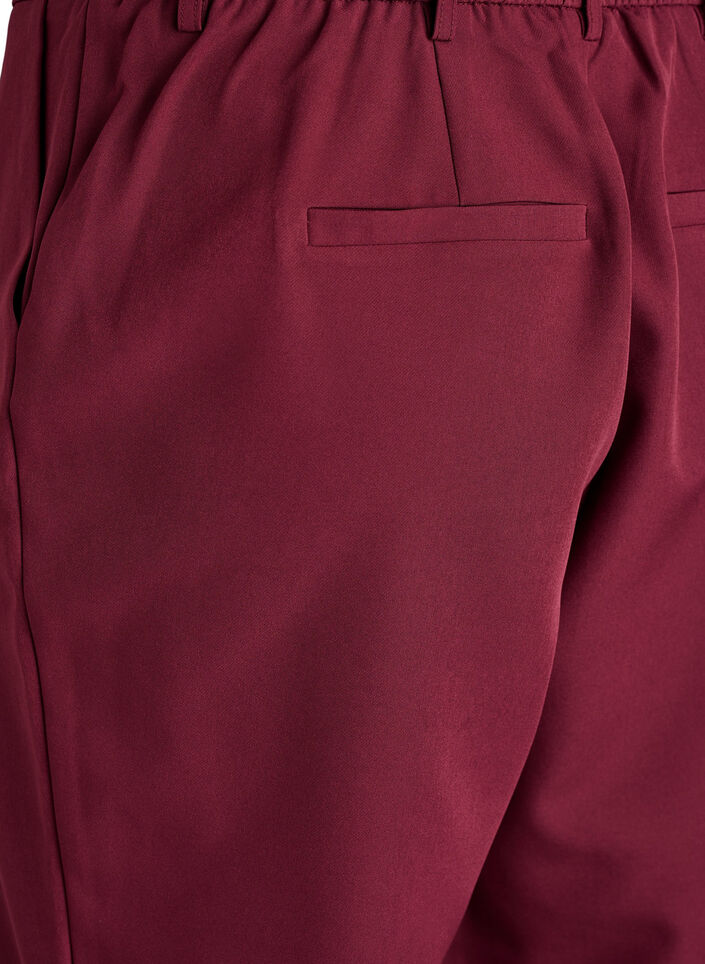 Hose mit Taschen und geraden Beinen, Rot, Packshot image number 3