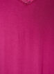 Nachthemd aus Viskose mit Spitze und Schlitzen, Rot, Packshot image number 2