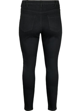 Amy Jeans mit hoher Taille und extra schlanker Passform, Black, Packshot image number 1