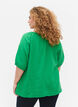 Baumwollbluse mit 1/2 &Auml;rmeln, Bright Green, Model image number 1