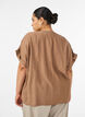 Bluse aus Viskose mit Kn&ouml;pfen und Struktur, Braun, Model image number 2