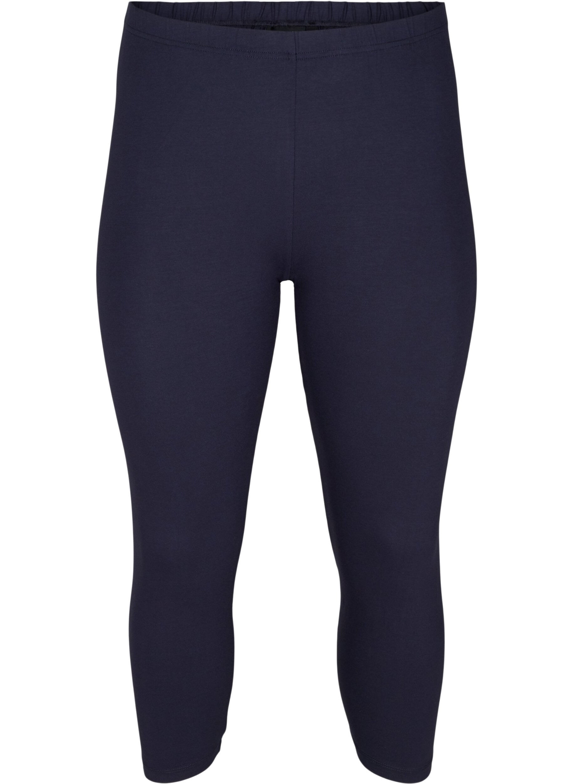 Zizzi Basic 3/4-Leggings , Night Sky, Packshot image number 0