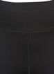 Eng anliegende Workout-Capris, Schwarz, Packshot image number 2