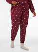 Bedruckte Pyjamahose, Rot, Model image number 2