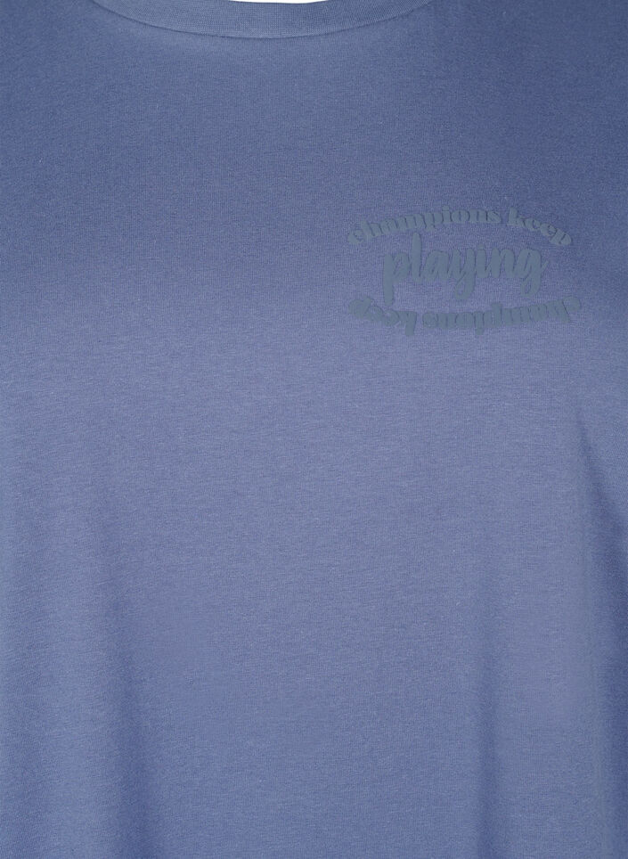 Sportliches T-Shirt aus Bio-Baumwolle, , Packshot image number 2