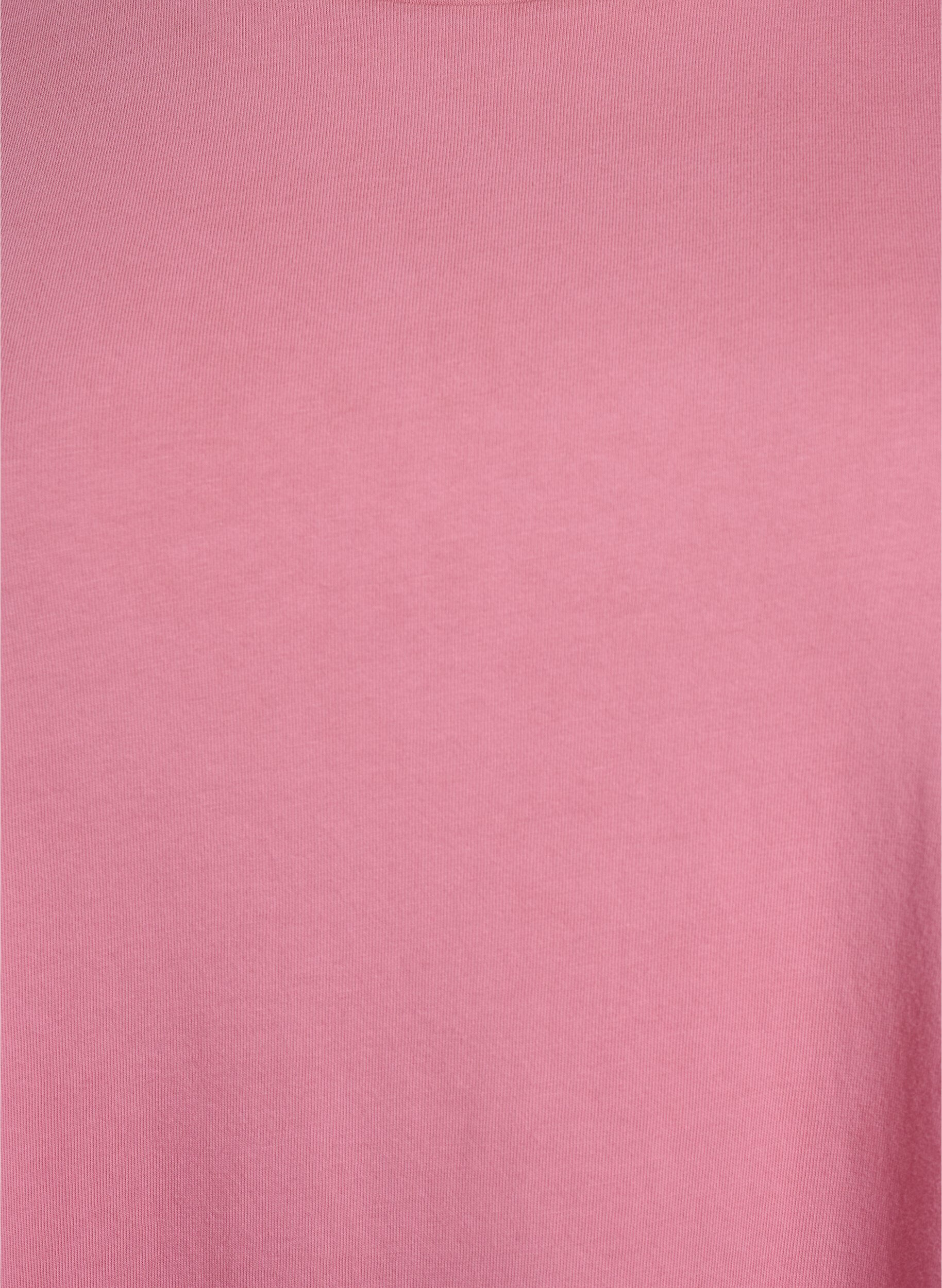 Zizzi Kurzes Kleid in A-Linie mit gewaschenem Look, Rot, Packshot image number 2