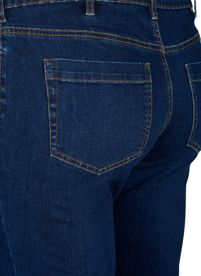 Slim Fit Emily Jeans mit normaler Taille, Blau, Packshot image number 3