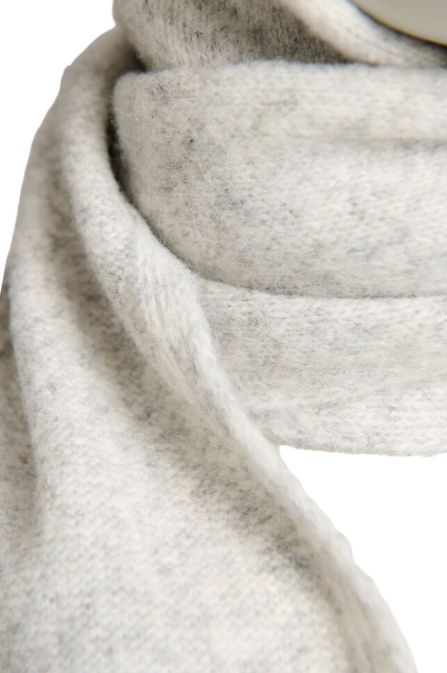 Strickschal mit Kapuze, Grau, Packshot image number 2