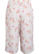 Culotte-Hose mit Print, Wei&szlig;, Packshot image number 1