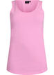 Einfarbiges basic Top aus Baumwolle, Pink, Packshot image number 0