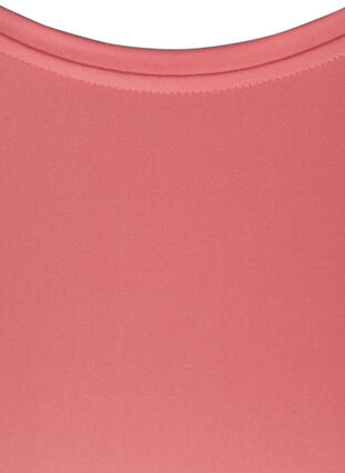 Einfarbiges Trainings-T-Shirt, Pink icing, Packshot image number 2