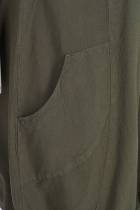 Kleid mit Taschen, Ivy green, Packshot image number 2