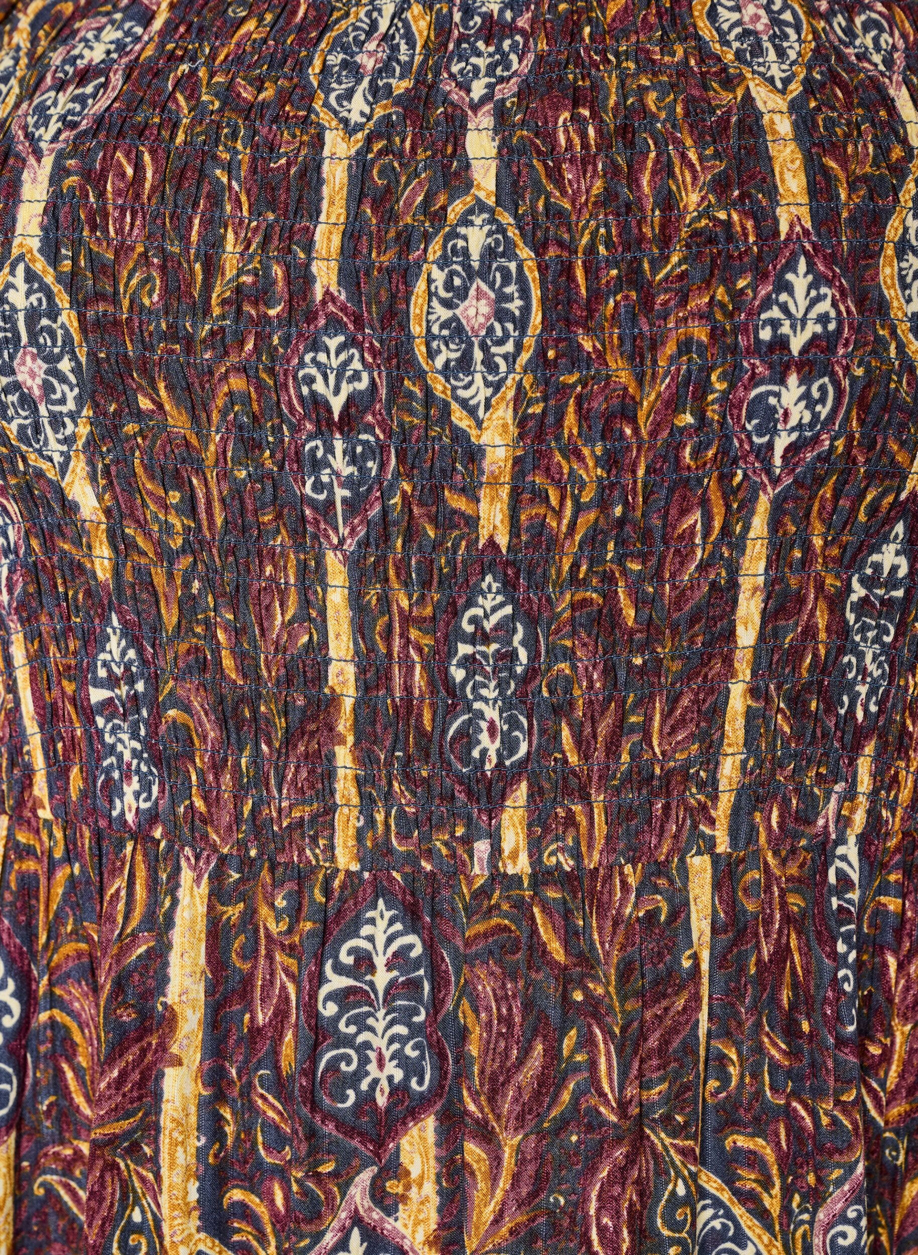 ZizziSommerkleid aus Viskose mit Paisleymuster, Lila, Packshot image number 2
