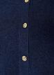 Strickjacke aus weichem Strick mit goldfarbenen Kn&ouml;pfen, Blau, Packshot image number 2