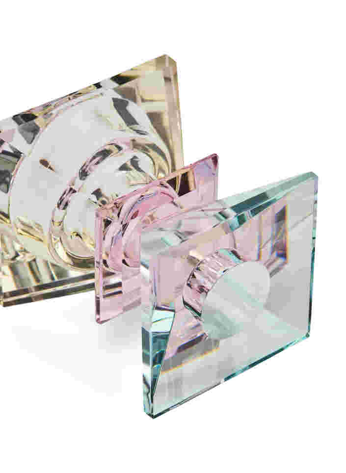 Kristall-Kerzenleuchter, Lysegul/Mint Comb, Packshot image number 2