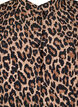 Bluse mit Leopardenmuster, Braun, Packshot image number 2