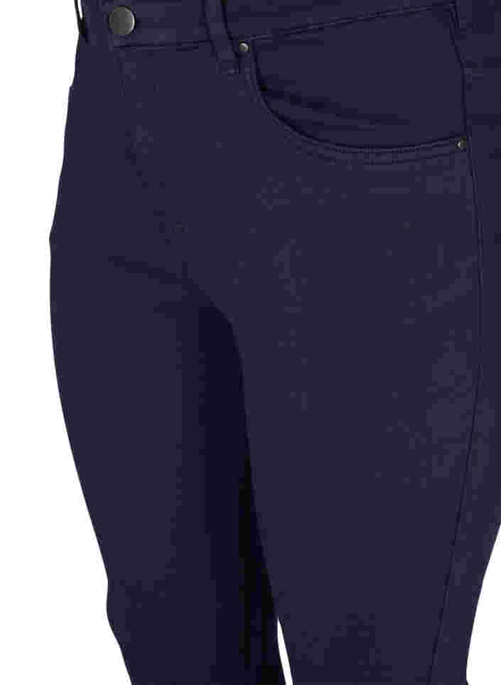 Super Slim Amy Jeans mit hoher Taille, Night Sky, Packshot image number 2