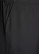 Weite Hose mit hoher Taille, Schwarz, Packshot image number 2