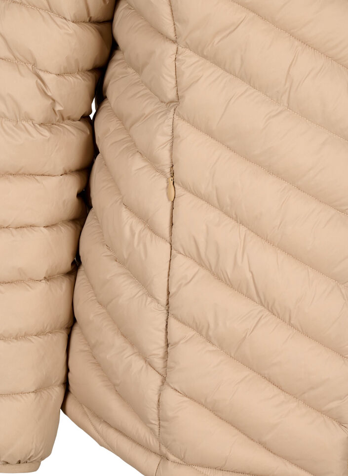 Leichte Jacke mit Taschen, Braun, Packshot image number 3