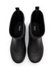 Kurze Stiefel mit weitem Schaft aus elastischem Neopren, Black, Packshot image number 2