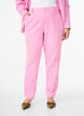 Hose mit Taschen und geraden Beinen, Pink, Model image number 2