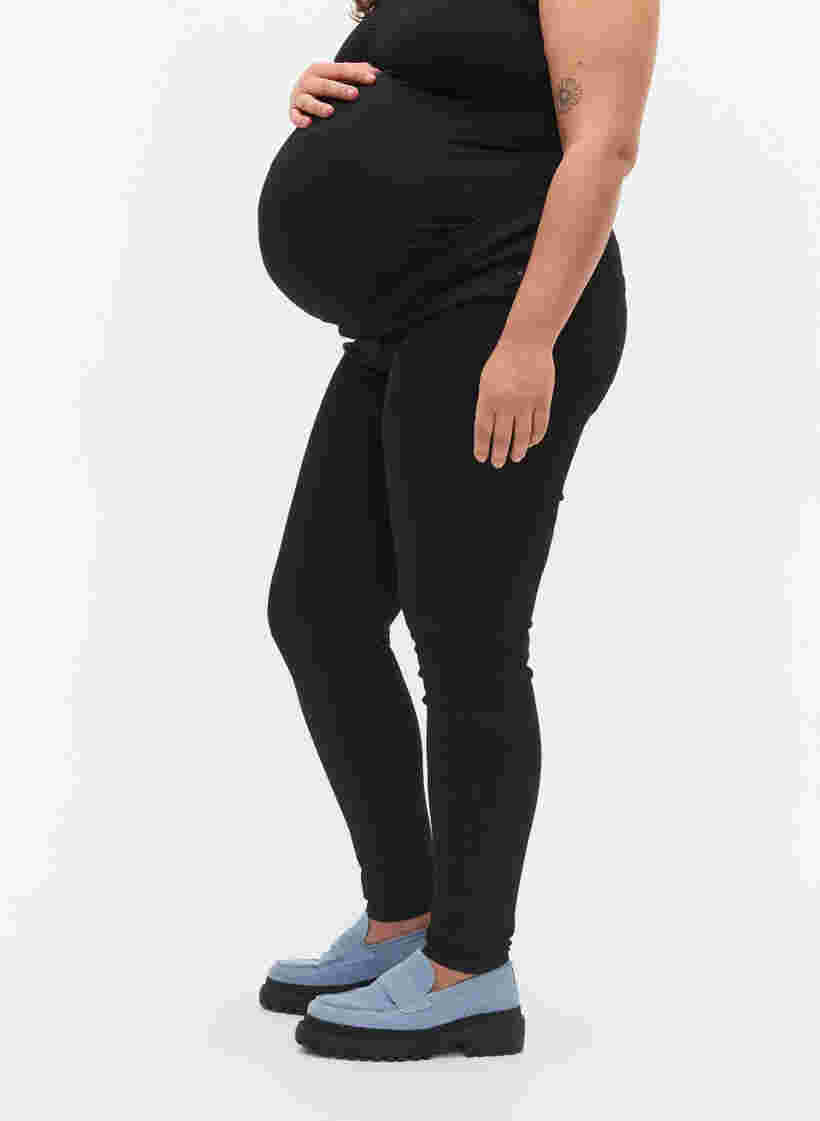 Schwangerschafts-Jeggings aus Baumwollmischung, Black, Model image number 2