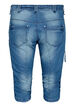 Slim Fit Caprijeans mit Taschen, Blau, Packshot image number 1
