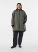 Softshelljacke mit abnehmbarer Kapuze, Grau, Model image number 1