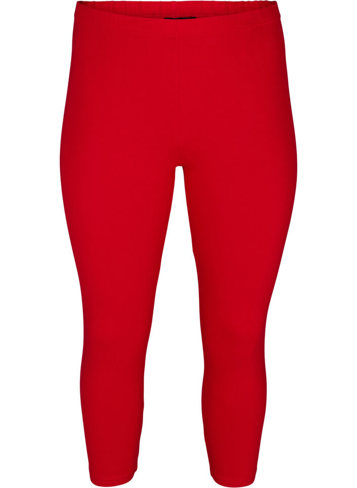 Basic 3/4-Leggings , Tango Red, Packshot image number 0
