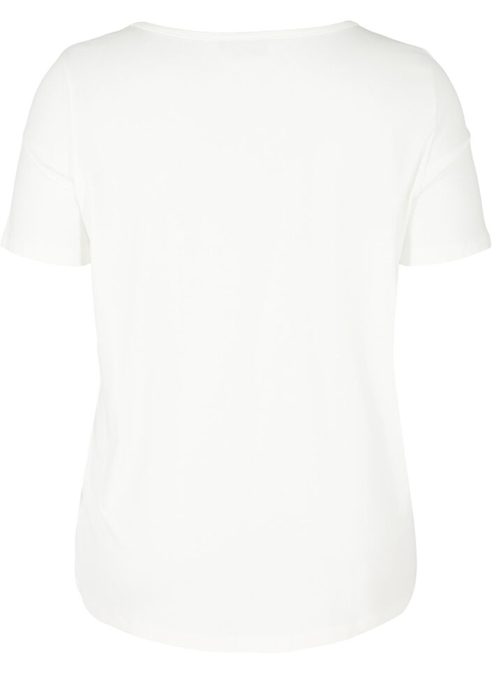 T-Shirt, Warm Off-white, Packshot image number 1