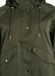 Kurze Fr&uuml;hlingsjacke mit abnehmbarer Kapuze, Gr&uuml;n, Packshot image number 2
