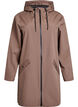 Regenjacke mit Taschen und Kapuze., Braun, Packshot image number 0