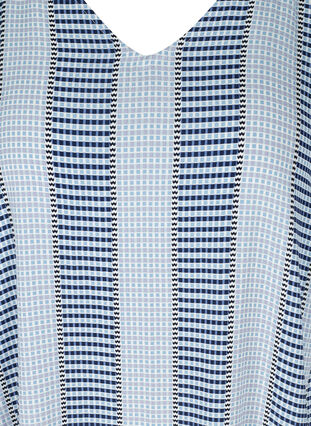 Viskosekleid mit Print und V-Ausschnitt, Skyway AOP, Packshot image number 2