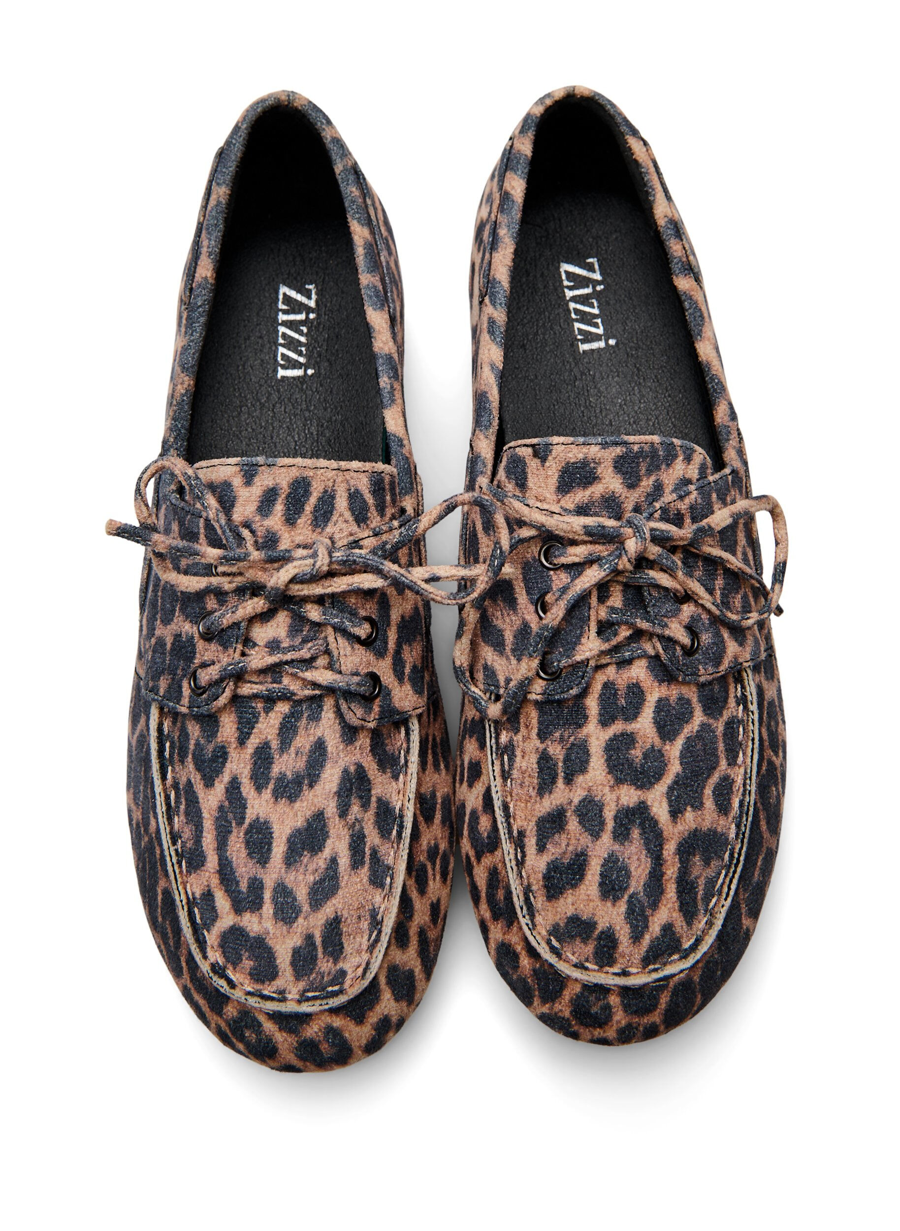 Zizzi Mokassins aus Kunstwildleder, Beige, Packshot image number 2