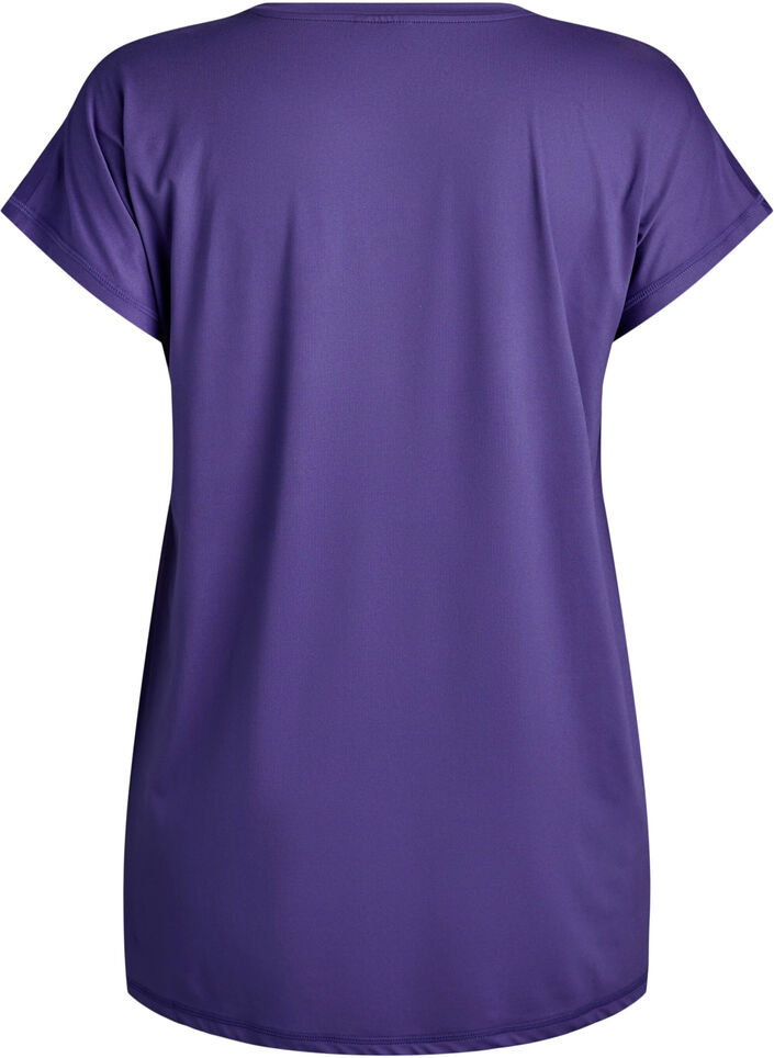 Langes Trainingsshirt, Lila, Packshot image number 1