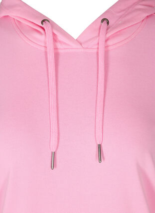 Sweatshirt mit Kapuze und Tasche, Prism Pink, Packshot image number 2