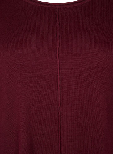 Gestrickte Bluse aus Baumwoll-Viskose-Mischung, Port Royal, Packshot image number 2