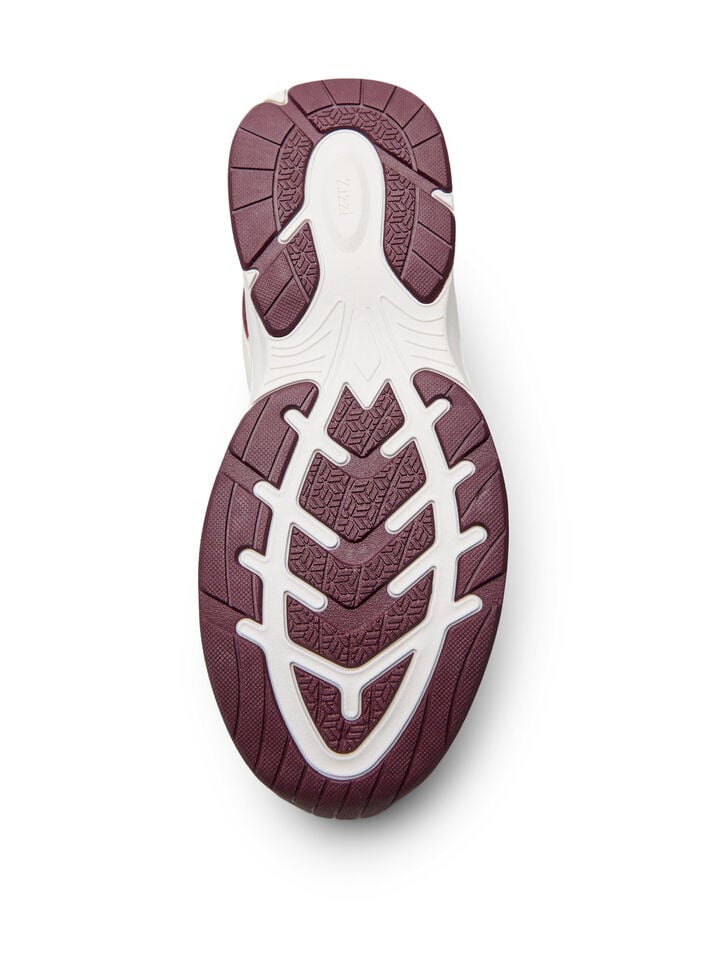 Sportliche Sneakers mit Mesh, Rot, Packshot image number 4