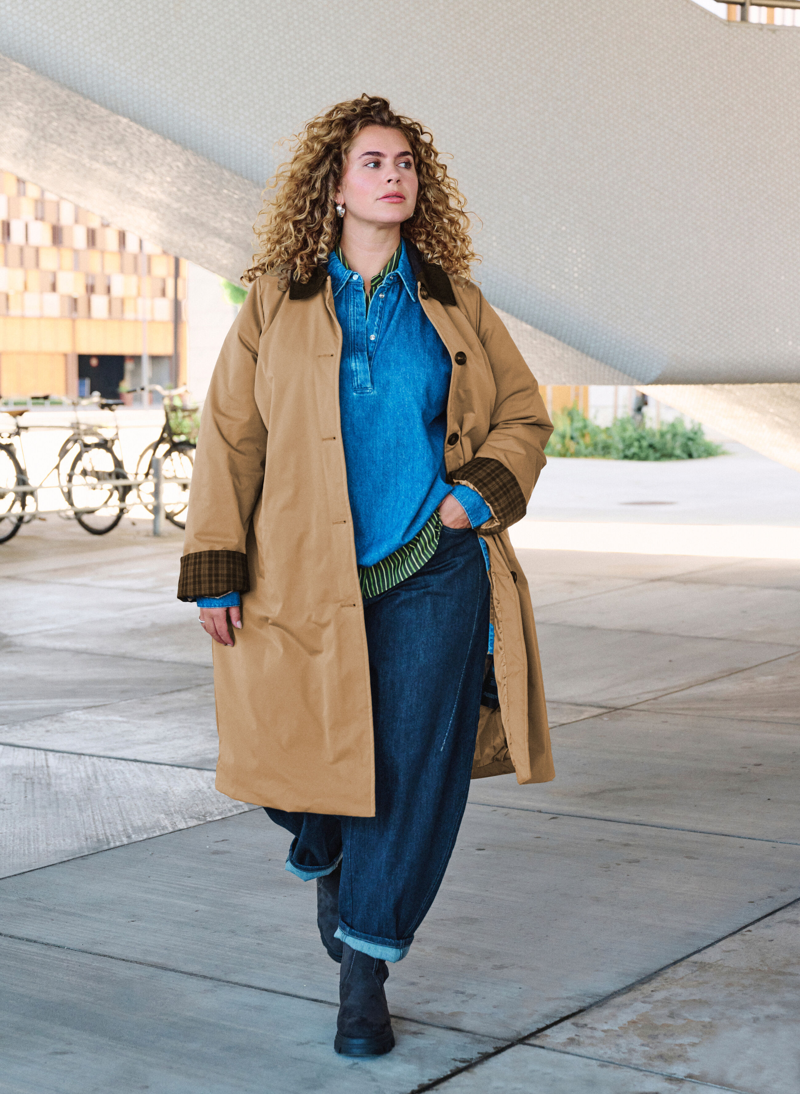 ZizziL&auml;ssiger Denim mit Charakter, , Model