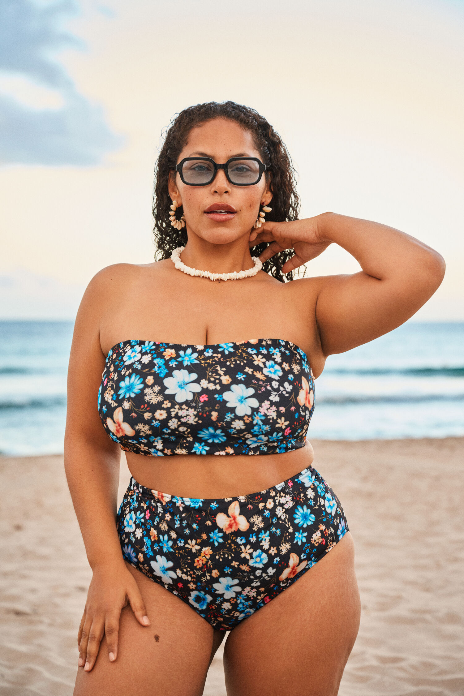 Tr&auml;gerloses Bikini Top, , Model