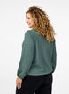 FLASH - Bluse mit Struktur und langen Ärmeln, Balsam Green, Model image number 1
