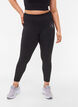 Unifarbene Fitness-Leggings, Black, Model image number 0