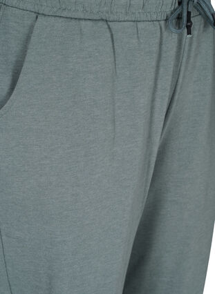 Lockere Sweatpants mit Taschen, Balsam Green Mel, Packshot image number 2