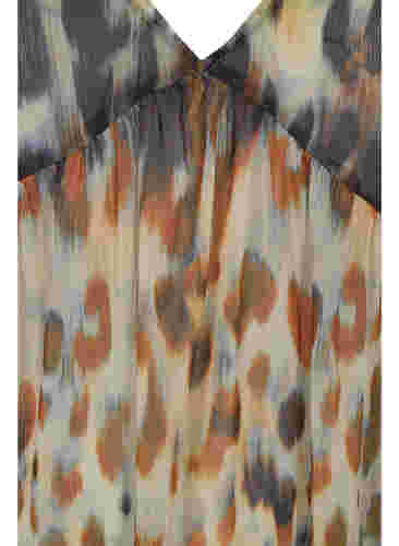 Strandkleid mit Leopardenmuster und Träger, Abstract Leopard, Packshot image number 2