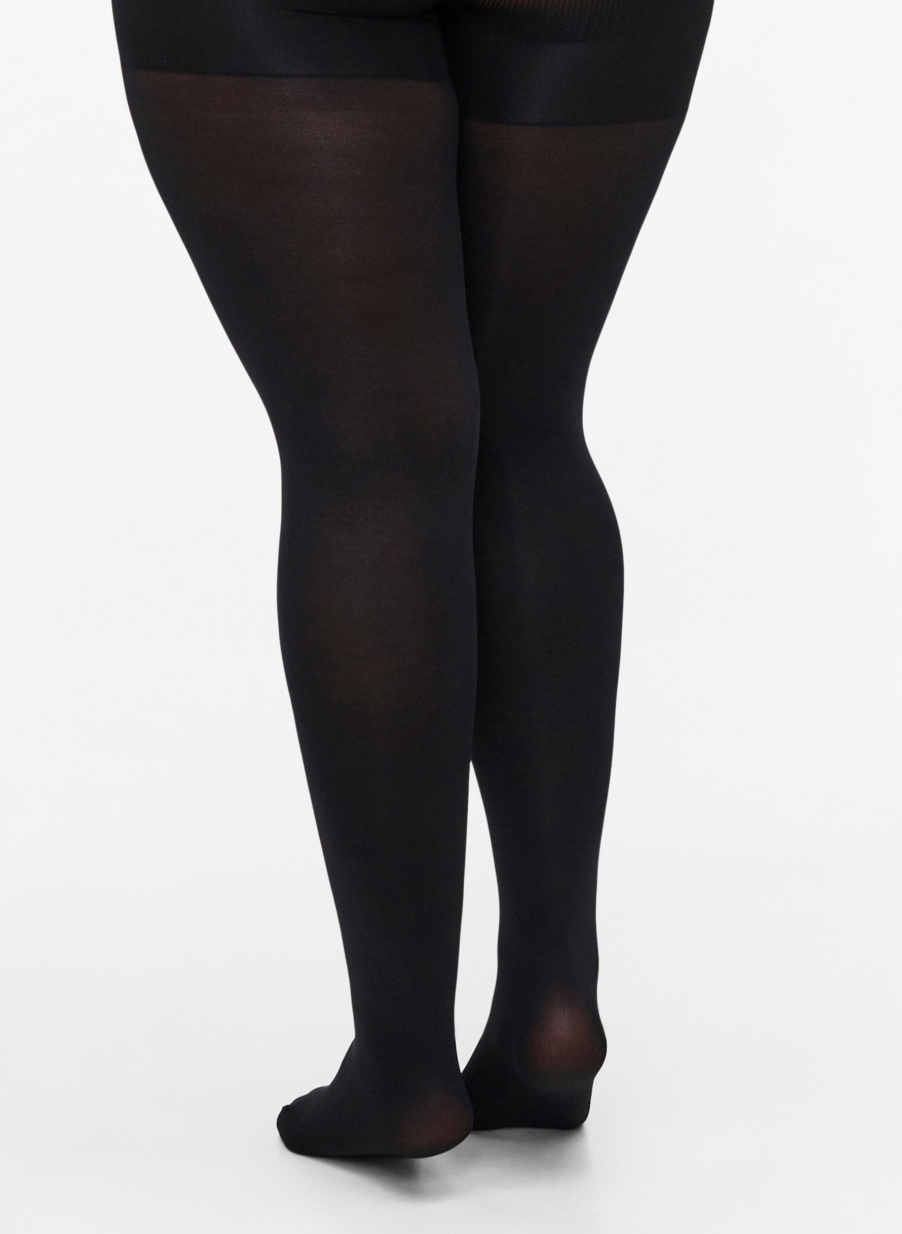 ZizziStrumpfhose 100 denier mit Push-up, Schwarz, Model image number 1